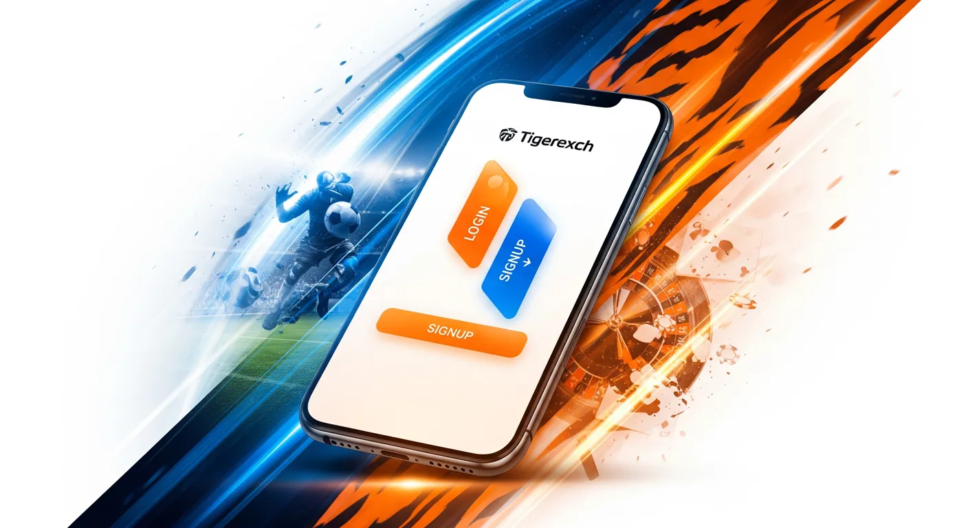 Tigerexch login app guide for sign up, OTP login, and Cricket ID support